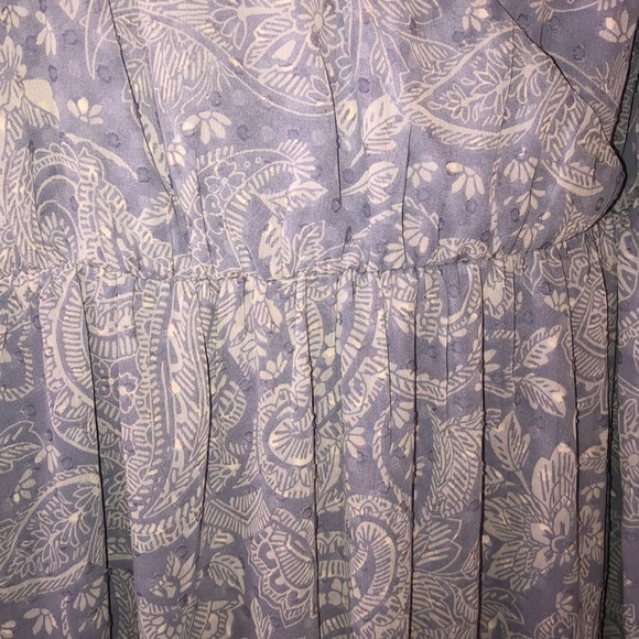 Parc and Lex asymmetric ruffle wrap dress - Picture 4 of 5